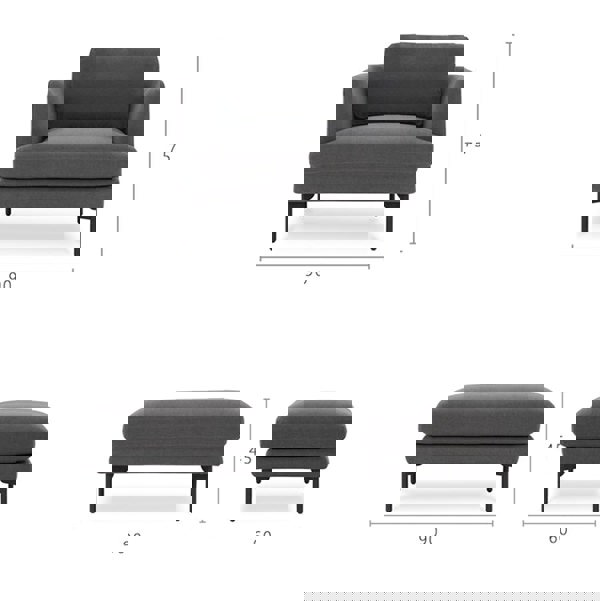Haven Three Seater / Four Seater Corner Sofa, Linen-Weilai Concept-Weilai Concept