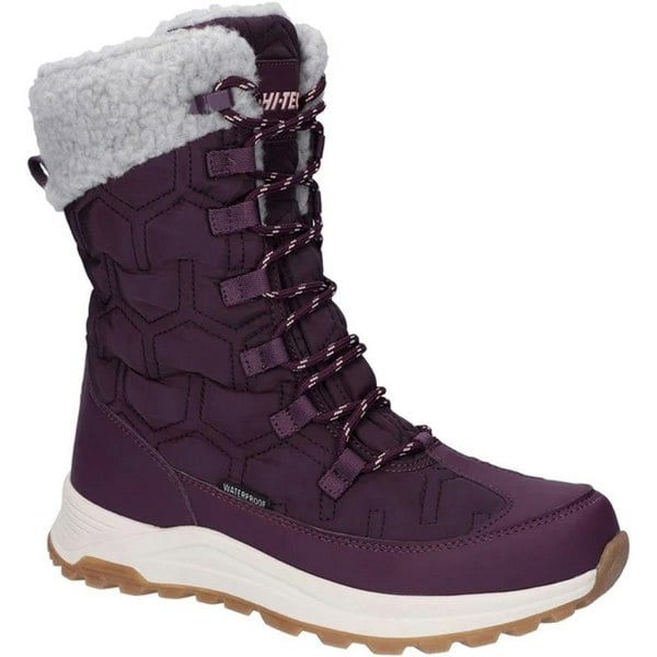 Hi-Tec Womens/Ladies Sophia Walking Boots - Italian Plum/Sepia Rose