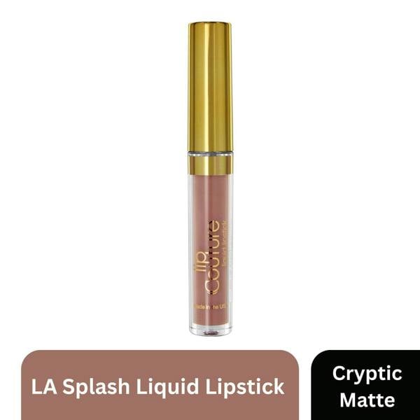 Aquarius LA Splash Lip Couture Cryptic Soft Matte Liquid Lipstick Long Lasting Waterproof