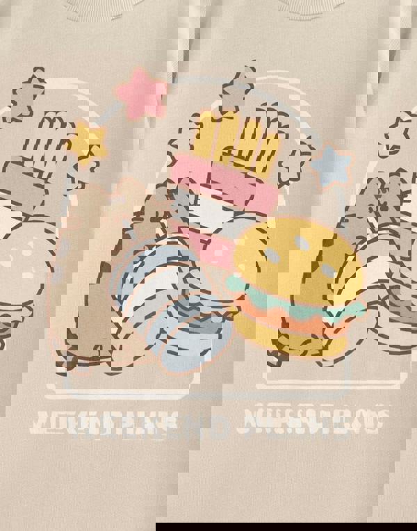 Pusheen Girls Beige Weekend Plans Sweatshirt