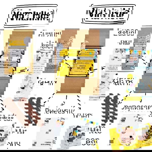 Stroodles Gooey Choccy Cake party bag - with chocolate beads