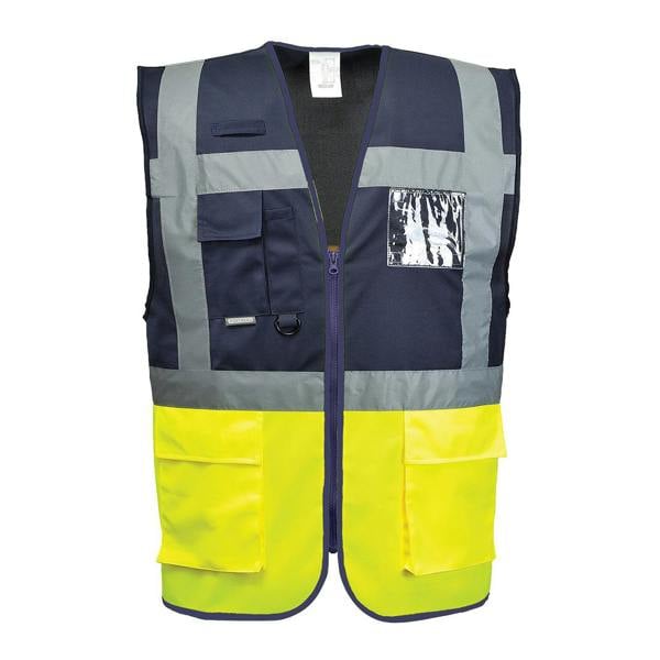 Paris Hi-Vis Contrast Executive Vest Portwest