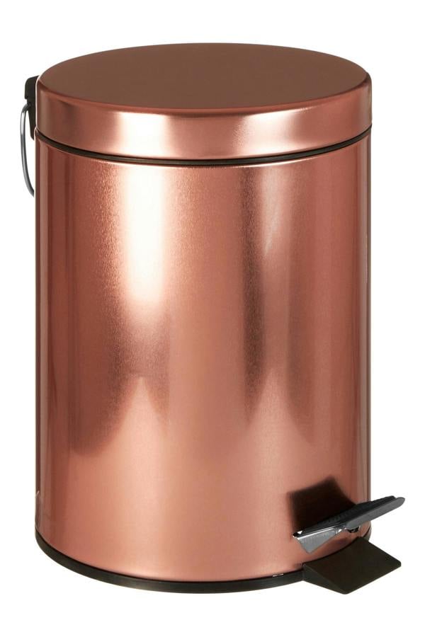 Maison by Premier Parker Rose Gold Finish 5 Litre Pedal Bin