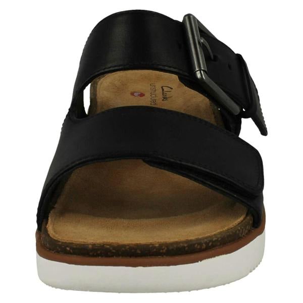 Clarks Ladies Clarks Unstructured Adjustable Mule Sandals Elayne Ease