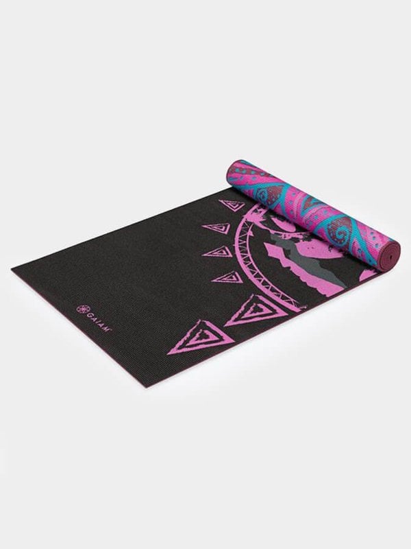 Gaiam Be Free Reversible Yoga Mat 6mm