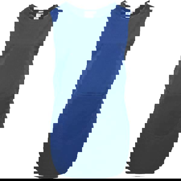 Premier Ladies/Womens Long Length Pocket Tabard / Workwear - Royal - 