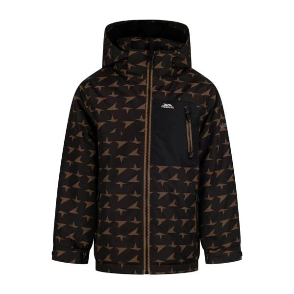 Trespass Boys Belbay All-Over Print Jacket - Black - 