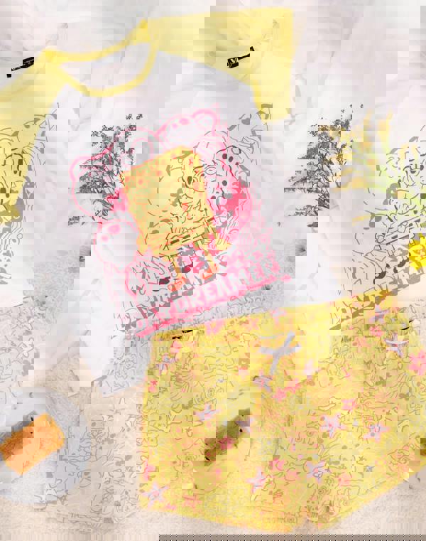 SpongeBob SquarePants Womens Multicoloured Short Sleeve Short Leg Pyjama Set