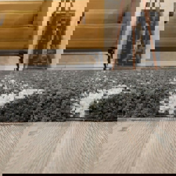 Moroccan-style thick shaggy rug non-shedding