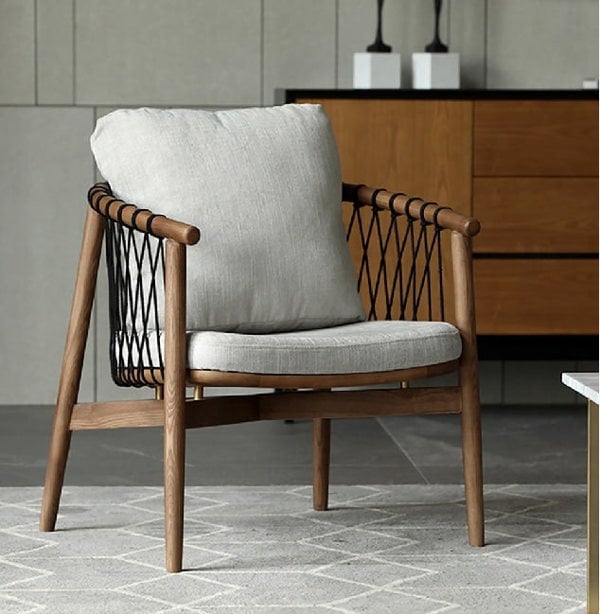 Hans Style AN81 Armchair, Walnut-Weilai Concept-Weilai Concept