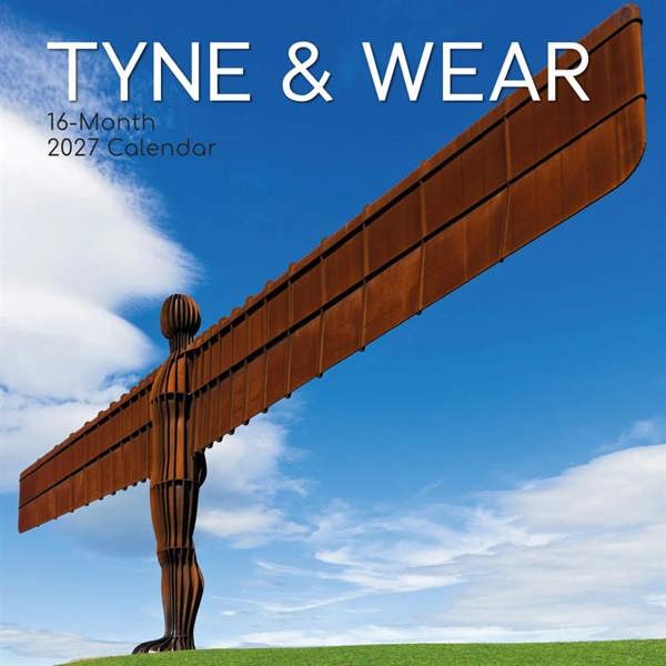 Tyne & Wear Calendar 2027, Wall Calendars, Month To View, Travel, Gift
