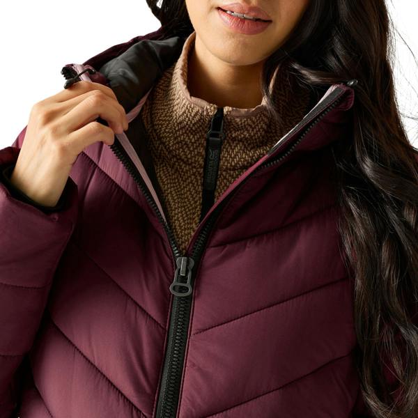 Regatta Womens/Ladies Adela Padded Jacket - Burgundy - 
