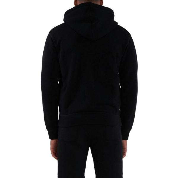 DSQUARED2 Icon Outline Logo Zip Black Hoodie S