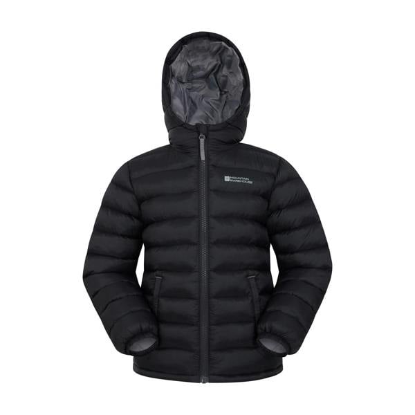 Mountain Warehouse Childrens/Kids Seasons II Padded Jacket - Black - 