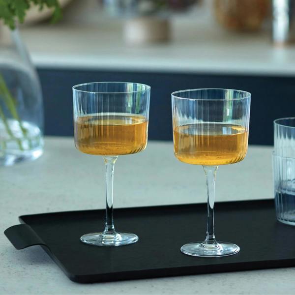 LSA International Gio Line Wine Glass Set of 4 250ml Clear