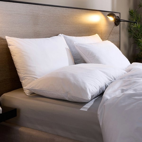 Snuggledown Luxurious Cotton Medium Support Pillow