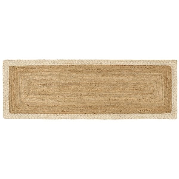 Origins Jute Border Natural White