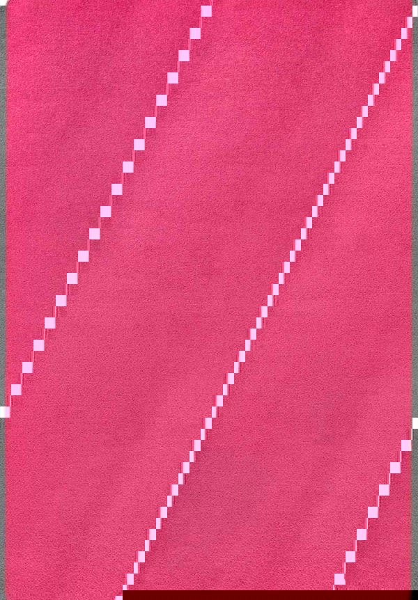 Modern Plain Pink Rug – Soft Short Pile