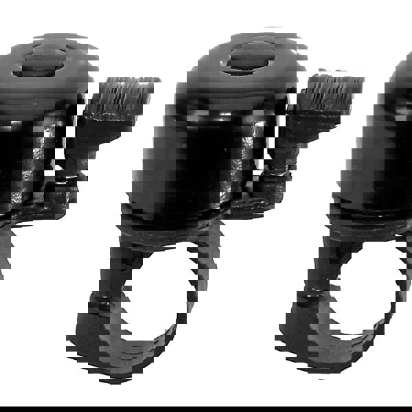 Messingschlager Aluminium Bicycle Sprung Bell - Black