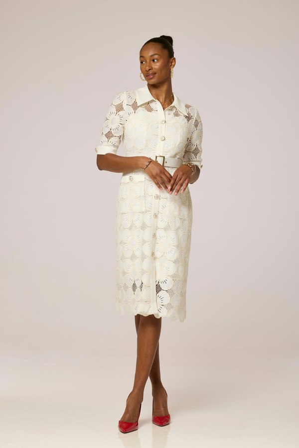 Lioness by TF Lace Dress - Ivory