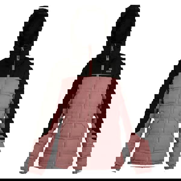 Regatta Womens/Ladies Aldthorn Quilted Jacket - Dusty Rose/Black - 