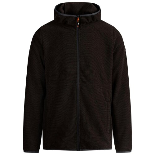 Trespass Mens Brian AT200 Full Zip Fleece Jacket - Charcoal - Charcoal - 100% Polyester