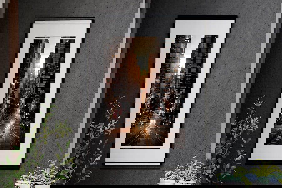 san francisco framed wall art print USA