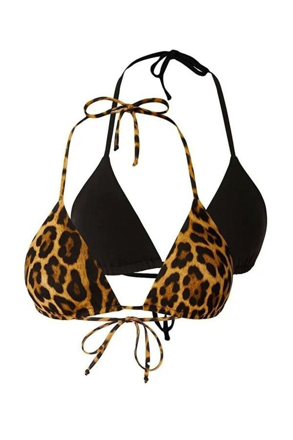 WOVCOR 2-Piece Triangle Covered Bikini Top