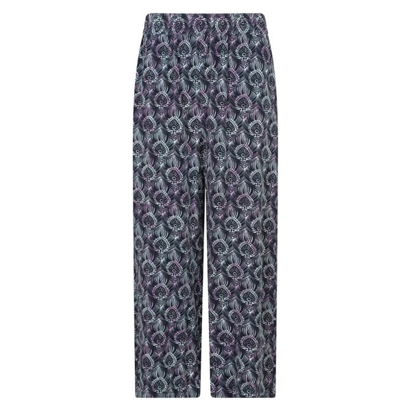 Mountain Warehouse Women's Fowey Lightweight Peacock Feather Trousers - Navy