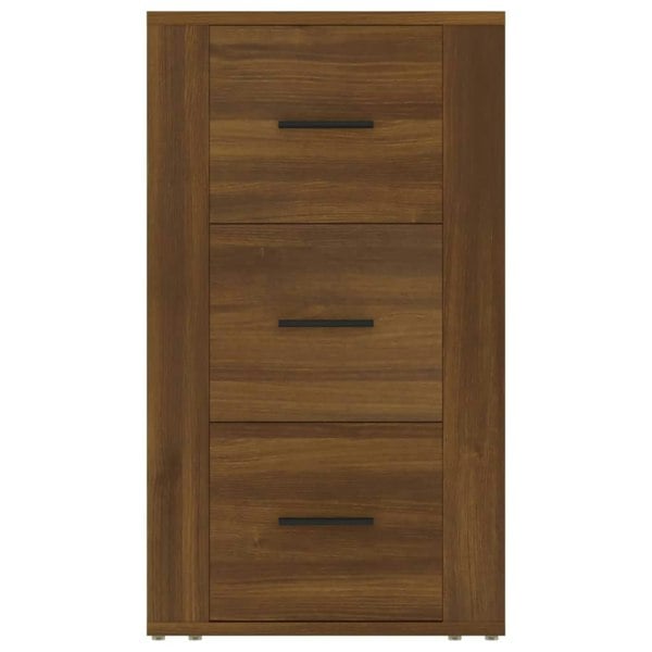 Berkfield Sideboard Brown Oak 40x33x70 cm Engineered Wood