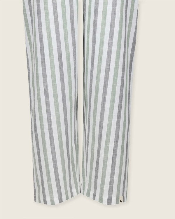 Erin Multicolour Stripe Print Dungarees- image 4