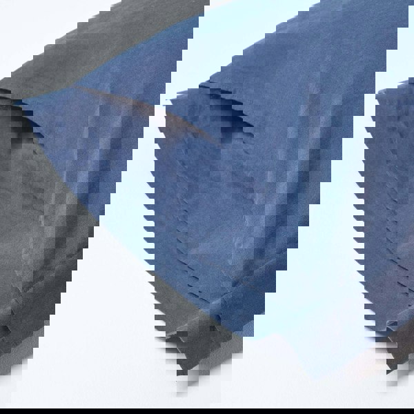 HOMESCAPES French Flax Linen Oxford Pillowcase, Standard Size