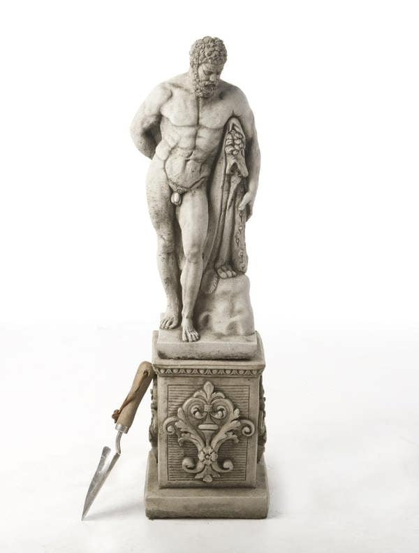 Hercules Male Classic Stone Cast Garden Ornament