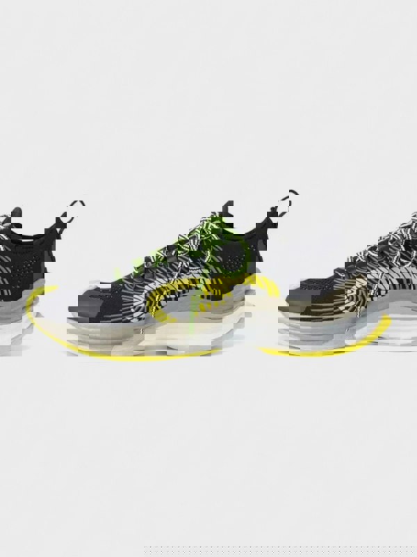 Gucci Run Sneakers Black Yellow - Supplied FashionGucci