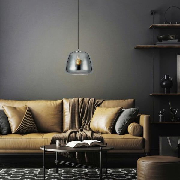 EGLO Albarino Modern Chrome Pendant Light WBS