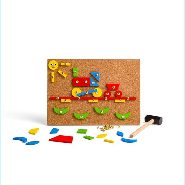 Bigjigs Toys Pin-a-Shape