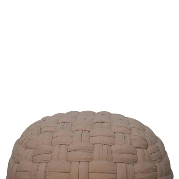 Artisan Furniture Tube Pouffe Cream