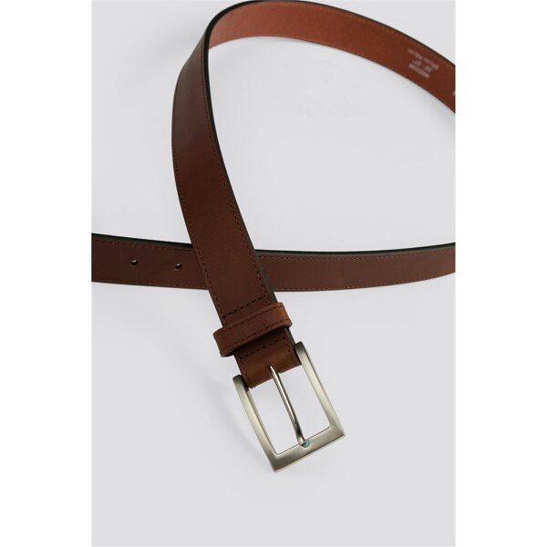 Limehaus Holt Brown Leather Belt