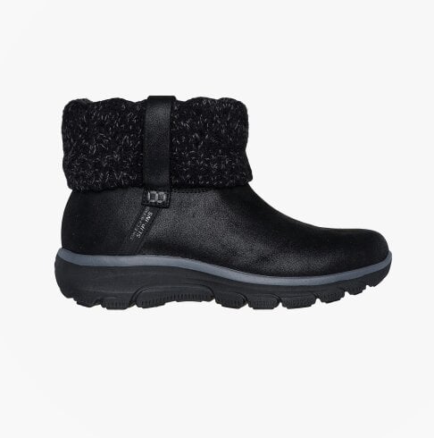 Skechers EASY GOING - COZY WEATHER 2 Womens Boots Black