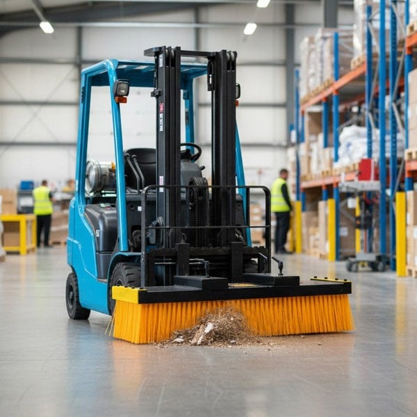 T-mech Forklift Sweeper Brush