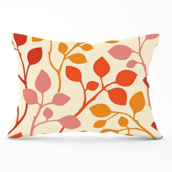 Warren Reed Colorful Autumn Leaves Cushions