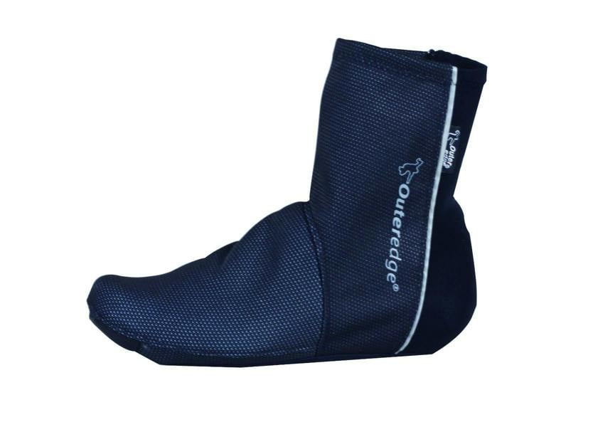 Outeredge Windster Fleece Lined Bike Cycling Overshoes With Reflective Piping