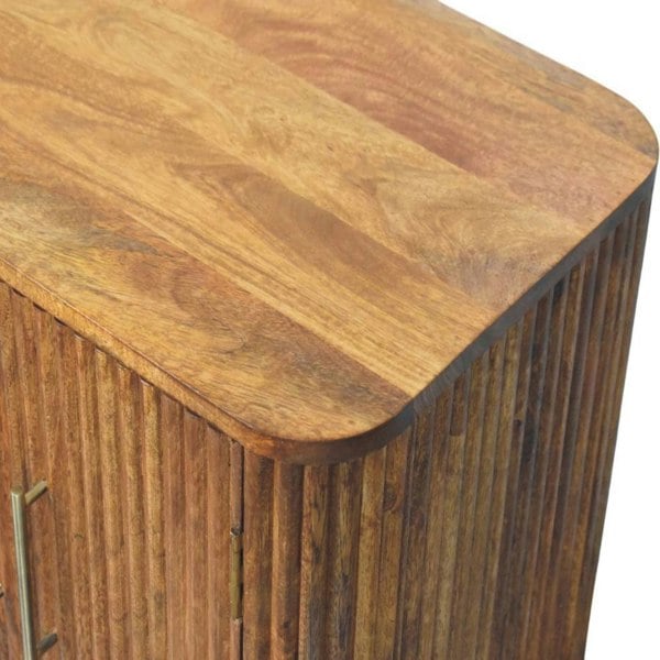 Artisan Furniture Solid Wood Solis Fluted Mini Sideboard