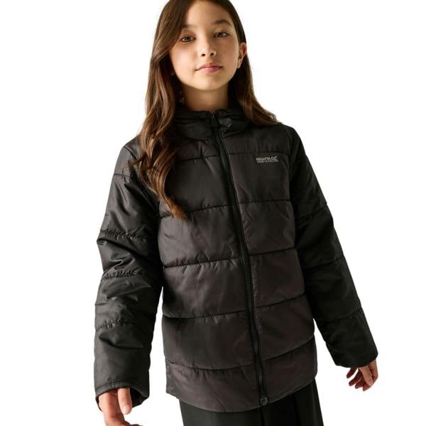 Regatta Childrens/Kids Halkner Padded Jacket - Black - 