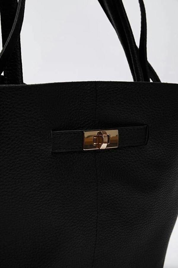 WOVCOR Women's Maxi Tote Shoulder Bag with Handle and Crossbody Strap