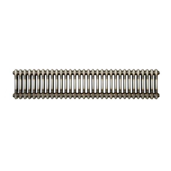 Monstershop Traditional 2 Column Radiator - 300 x 1460mm - Raw Metal