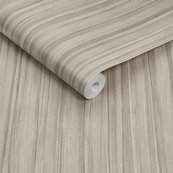 Abigail Ahern Linear Luxe Wallpaper | Pewter