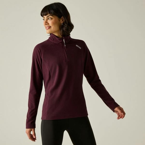 Regatta Great Outdoors Womens Montes Half Zip Fleece Top - Fig
