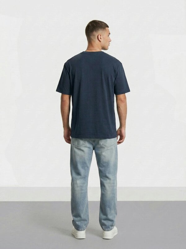 London Attitude Essential Split Graphic Premium Organic Cotton T-Shirt