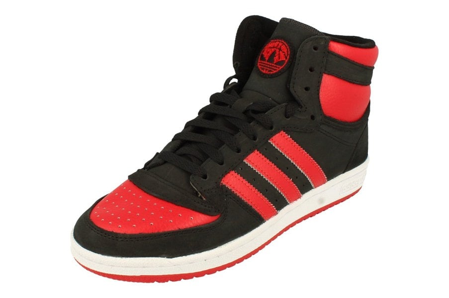 Adidas Originals Top Ten RB Mens Trainers FZ6024 - Core Black / Scarlet / Scarlet Fz6024 - Photo 0
